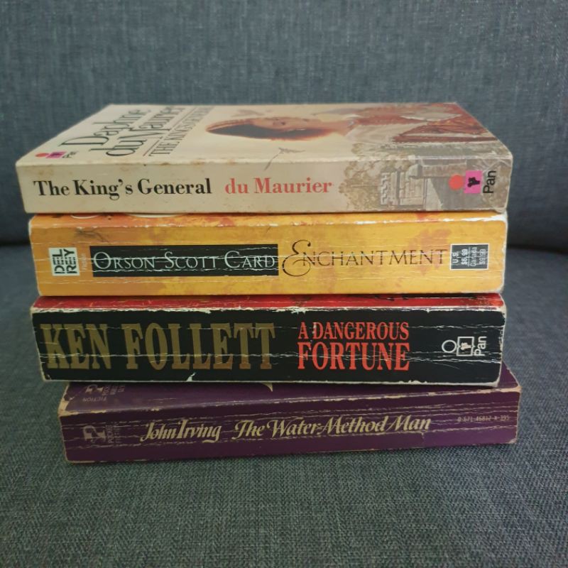 PRELOVED - Novel Import - bekas John Irving, Ken Follett, Orson Scott Card, & Daphne duMaurier