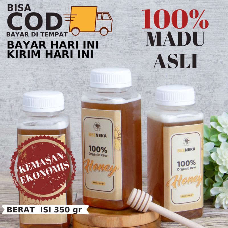

MADU MURNI / MADU ASLI / RAW HONEY / MADU ORGANIK 350gr / MADU PROMIL / SUPLEMEN MAKAN