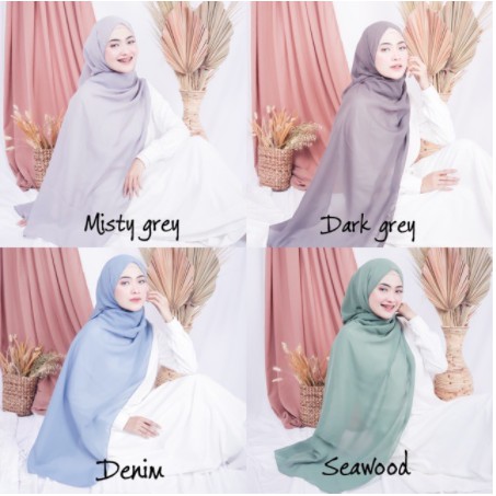TURUN HARGA !!BELLA PASHMINA / JILBAB KERUDUNG BELLA PASHMINA POLYCOTTON / BISA COD UKURAN 180X75-4