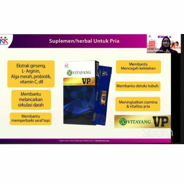 Vitayang VP Rahasia Pria Kuat