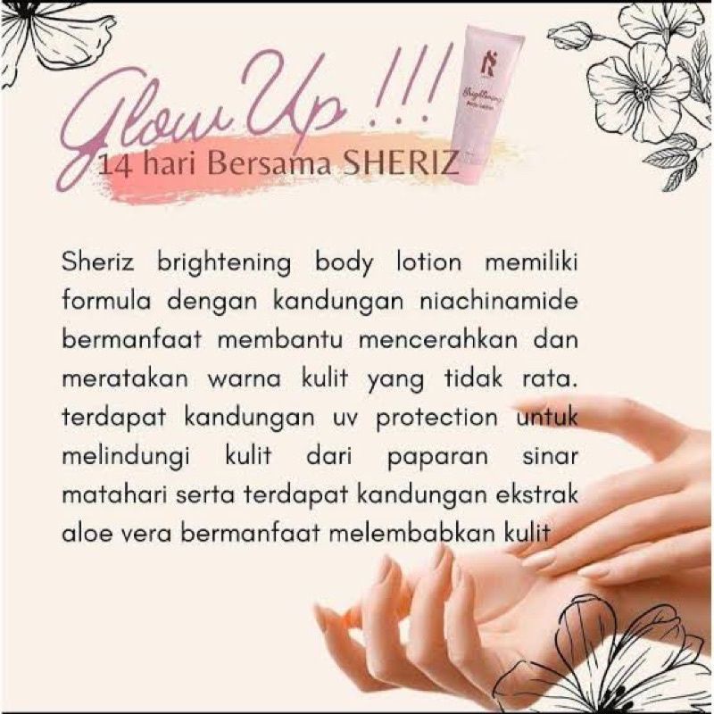 New Packaging Brightening Body Lotion by Sheriz Original exp 2026