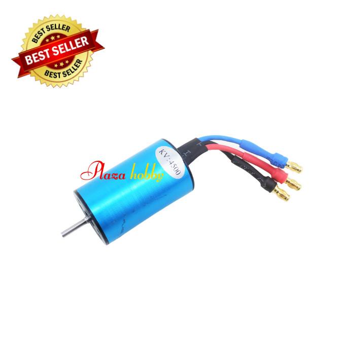 Dinamo Brushless 2440 4500Kv Sensorless Untuk Rc Car 1/18 1/16 Termurah