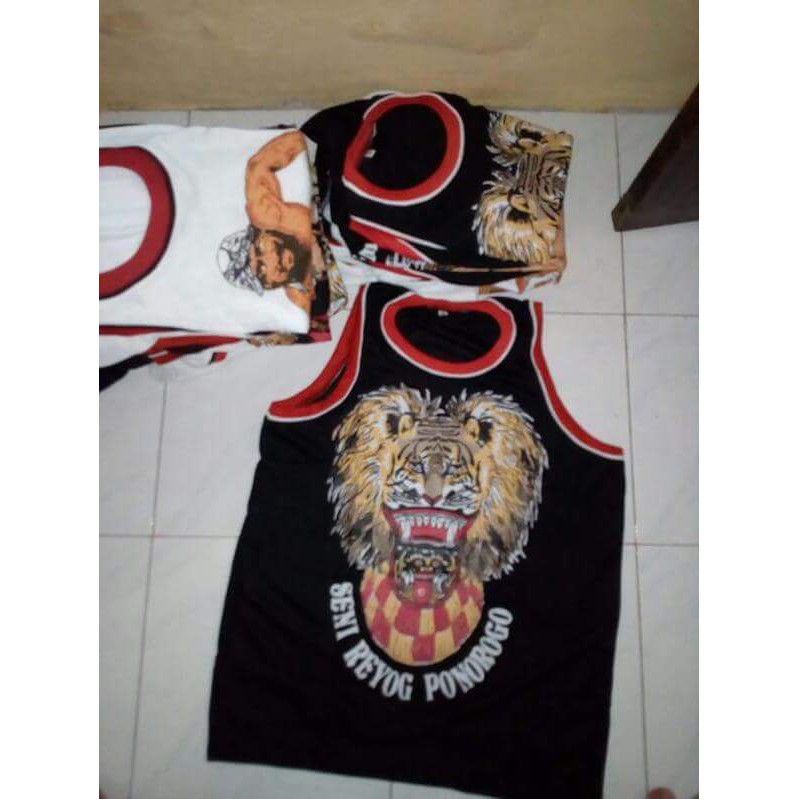 KAOS SINGLET SABLON REOG PONOROGO