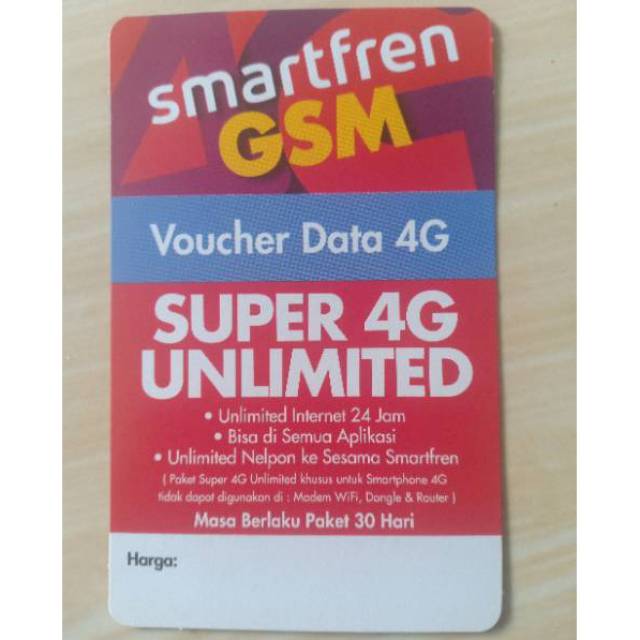 VOUCHER SMARTFREN UNLIMITED