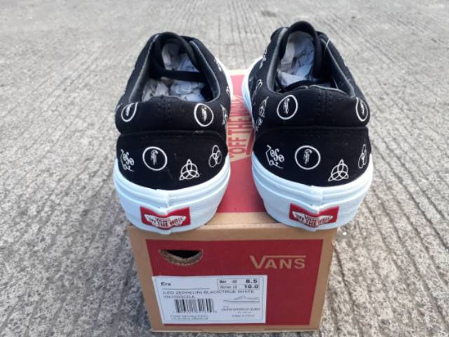 Vans ERA LED ZEPPELIN BLACK WHITE Waffle DT PREMIUM BNIB MADE IN CHINA Size 40/41/42/43/44