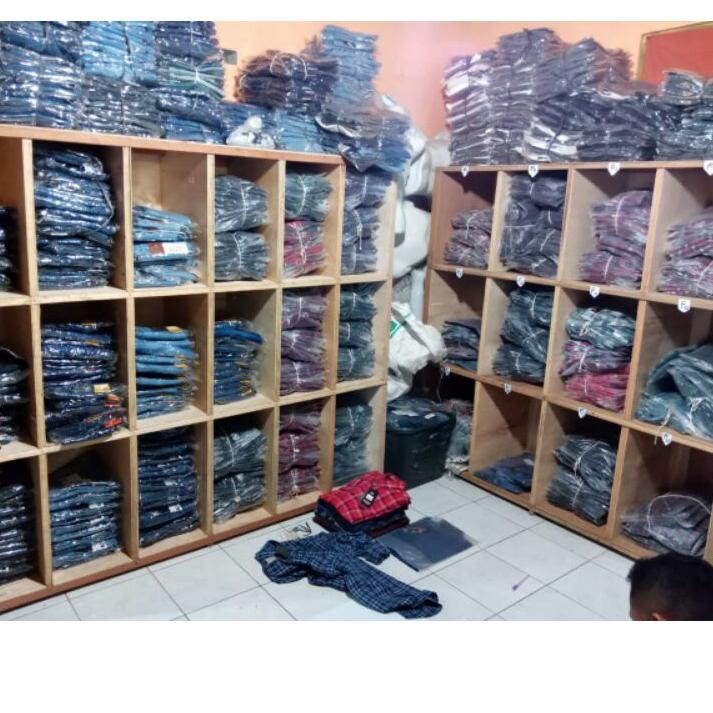 Trend - REFIT Kemeja Pria Lengan Panjang Kotak kotak baju Kemeja Flanel Kekinian Kemeja Pria Casual 