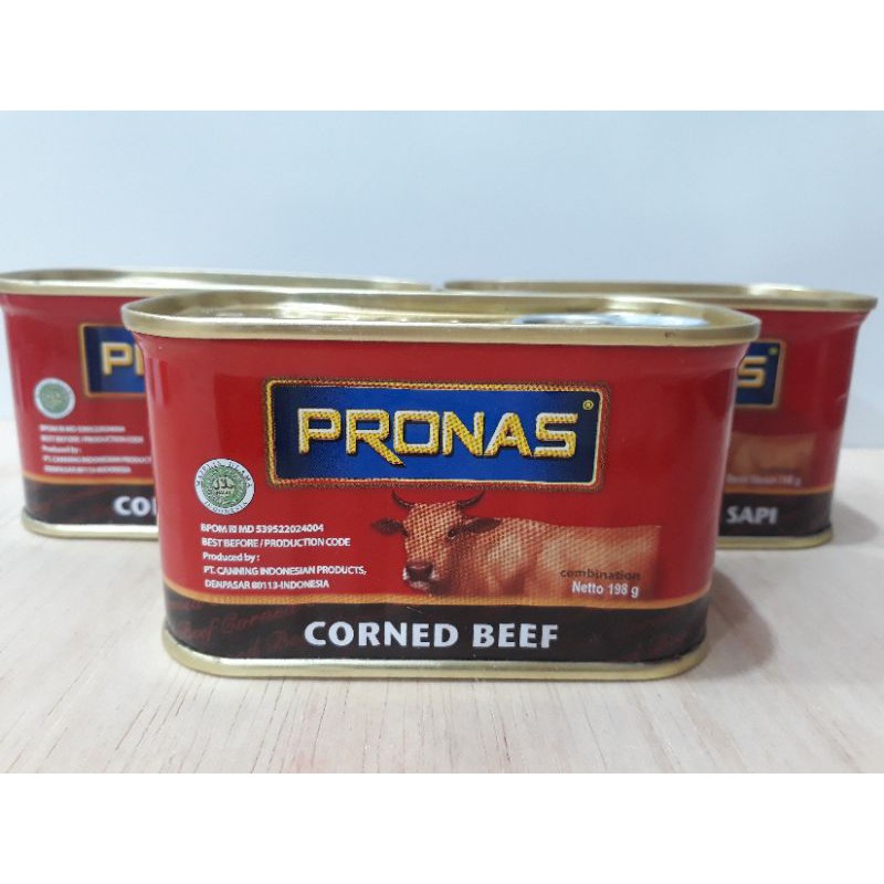 

Kornet daging sapi/Pronas/