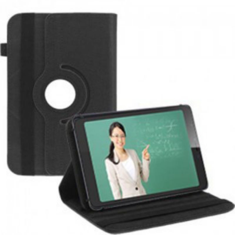 Rotate Rotary Flip Leather Case Casing Cover Advan Tab 8 Inch Belajar Elite