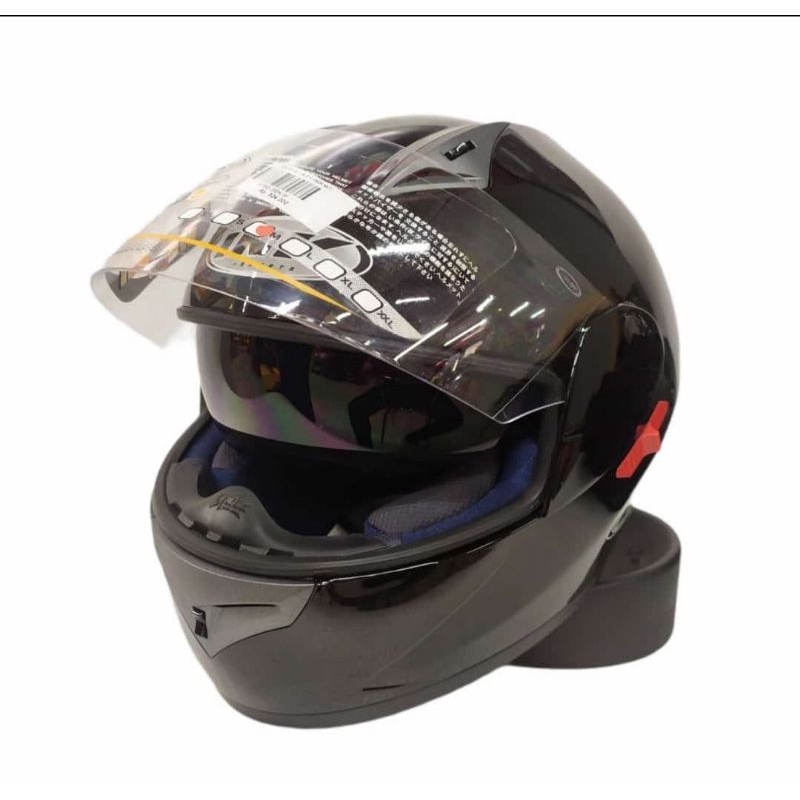 Helm INK CL 1 Black Glossy Full Face