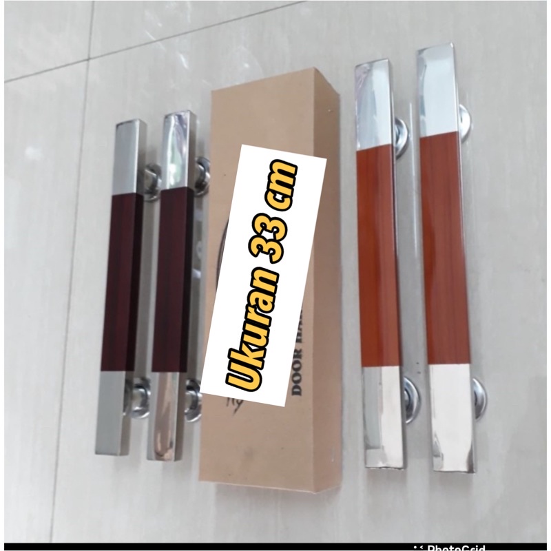 Pull handle 33 cm stanlis steel,tarikan pintu,pegangan pintu biasa ataupun pintu kupu2