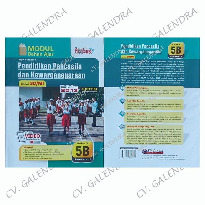Lks Fokus PPKn SD/MI Kelas 5B Semester 2