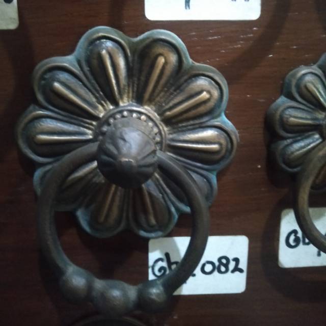 Handle Pintu Rumah Kuningan / Gebyok Kuningan Antik Murah 082