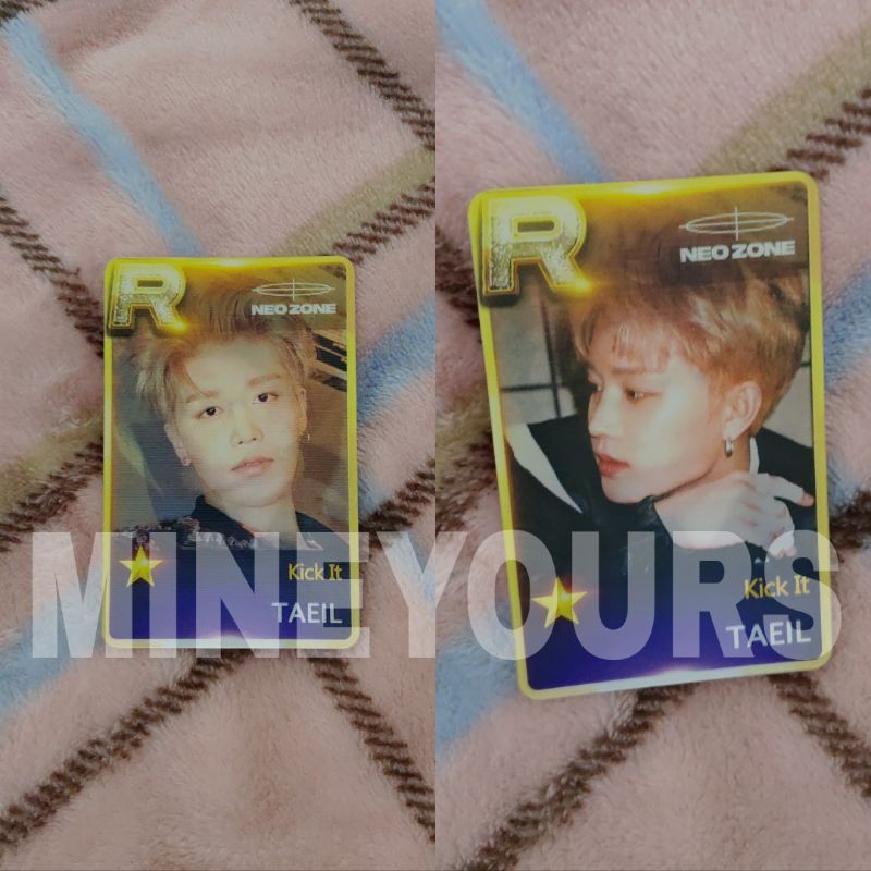 UNOFFICIAL LENTICULAR NCT KICK IT RESONANCE TAEIL RENJUN