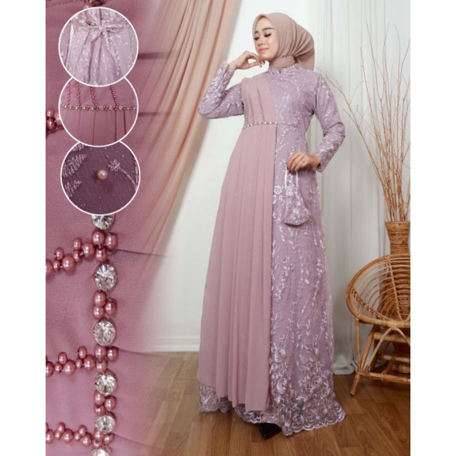 KEBAYA ORIGINAL//GAMIS DEFANA//Kode Jannah Kebaya