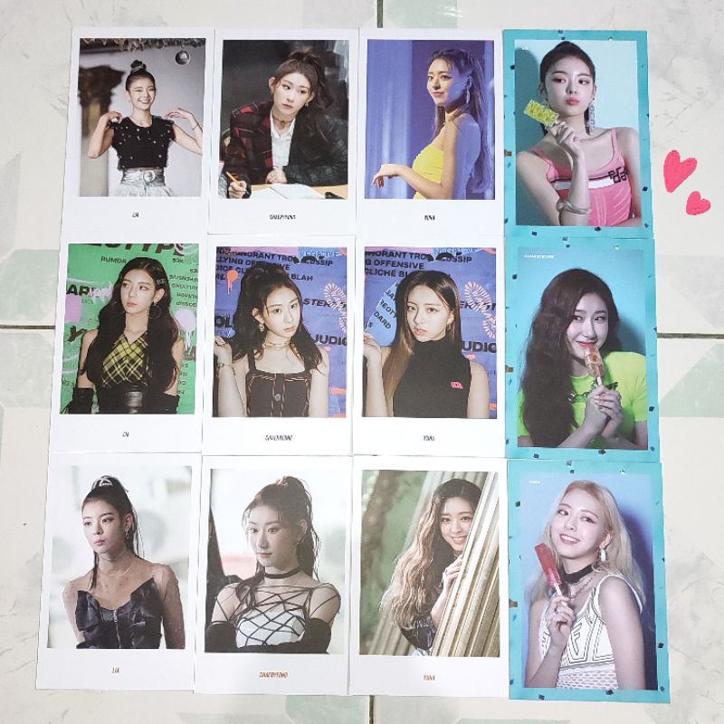 Postcard ITZY It'z Me Wannabe | Icy | Lia Chaeryeong Yuna
