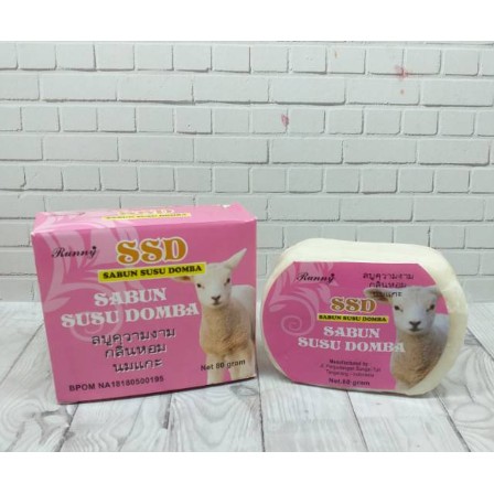 SABUN BATANG / SABUN SUSU DOMBA SSD 80GR