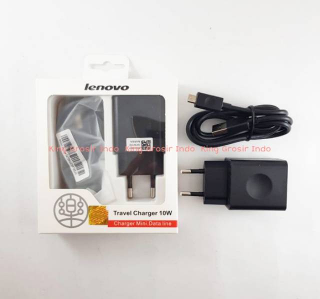 Charger Lenovo 2A 5V Original 100% Usb Micro Travel Adapter Mikro Casan