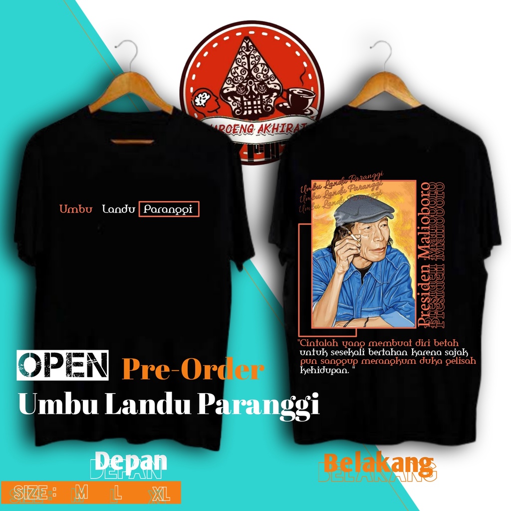KAOS DISTRO KEREN - KAOS UMBU LANDU PARANGGI - T SHIRT BAJU DISTRO PRIA WANITA ORIGINAL