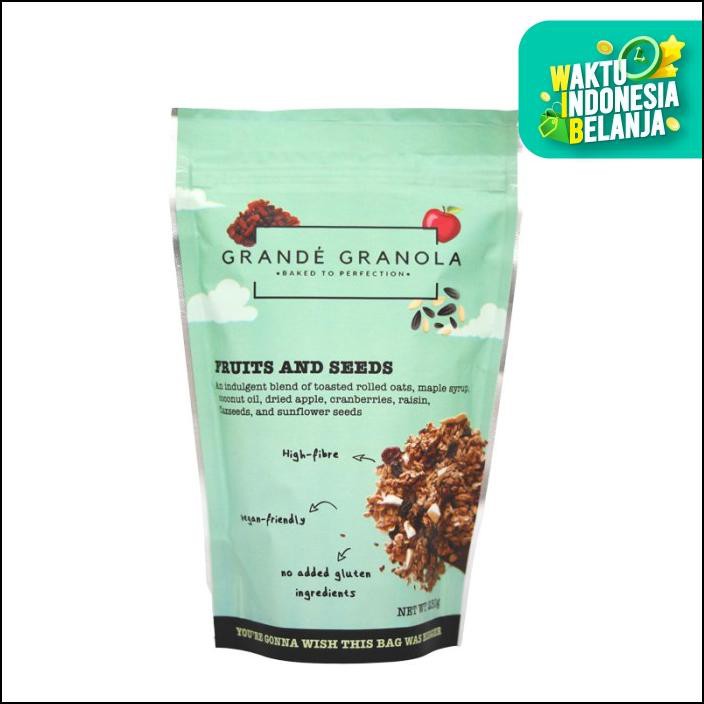 

GRANDE GRANOLA FRUITS AND SEEDS 250GR