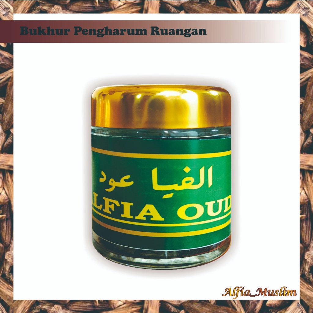 Buhur Oud Bukiyah Bukhur Dupa Wangi Bakhoor Pengharum Ruangan &amp; Aromaterapi Isi 50 Gram