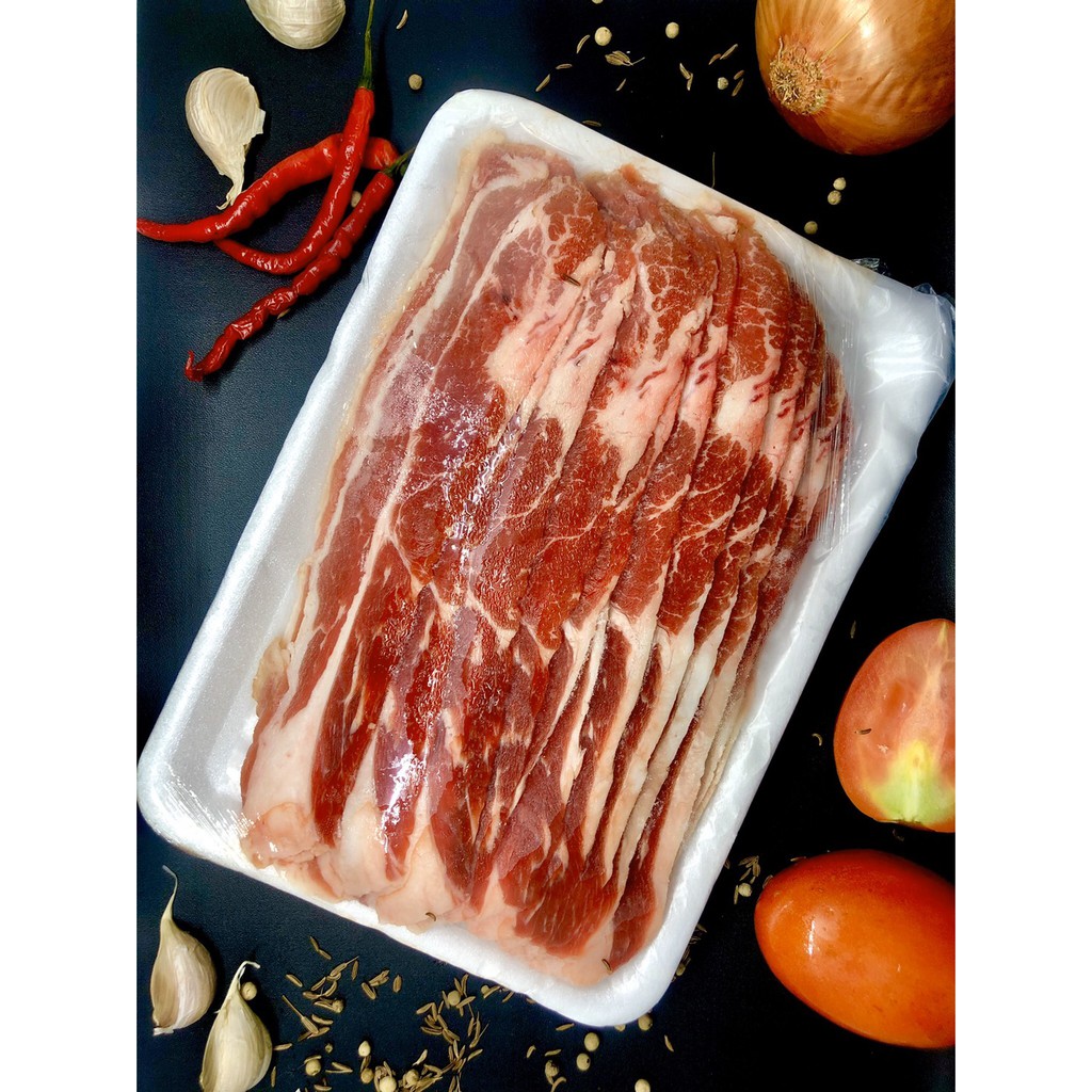 

Sliced Beef (Fat & Low Fat) 1kg