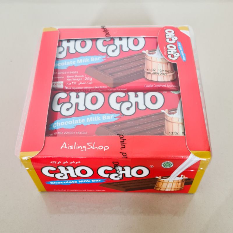 

Cokelat ChoCho / Cho Cho Chocolate Bar (12×20gr)