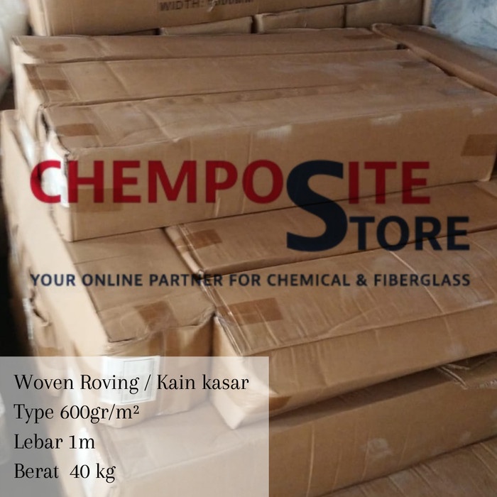 woven roving fiber glass / kain kasar / wr 600/800gr/m2 40kg