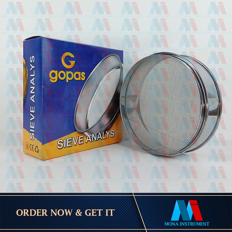 Sieve Ayakan Mesh 40, Test Sieve Mesh 40, Apperture : 0.425 mm