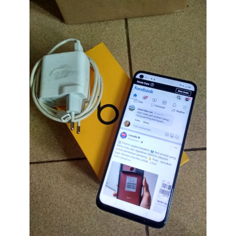 Realme 6 second fullset minus