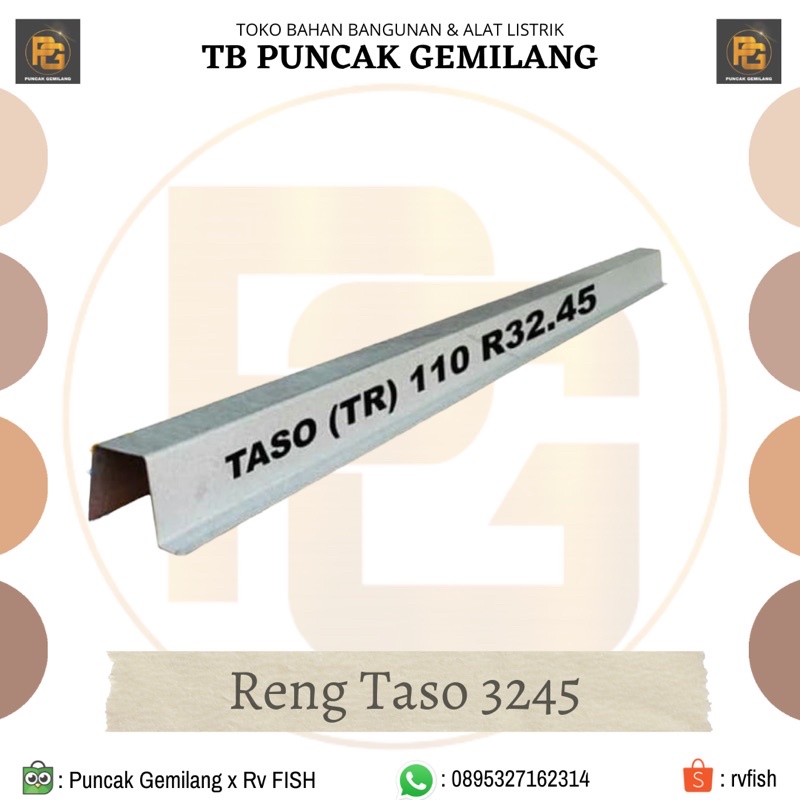 Jual Reng Taso 3245 Reng Baja Ringan | Shopee Indonesia