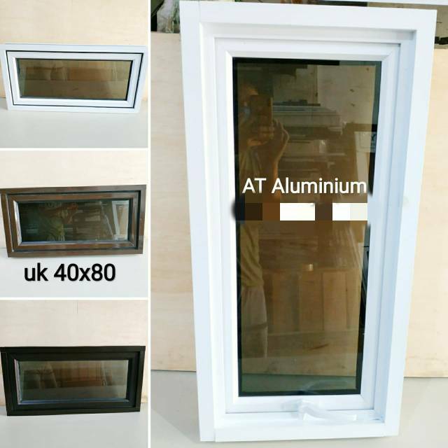  Jendela  aluminium  40x80 casement grosir Shopee  Indonesia