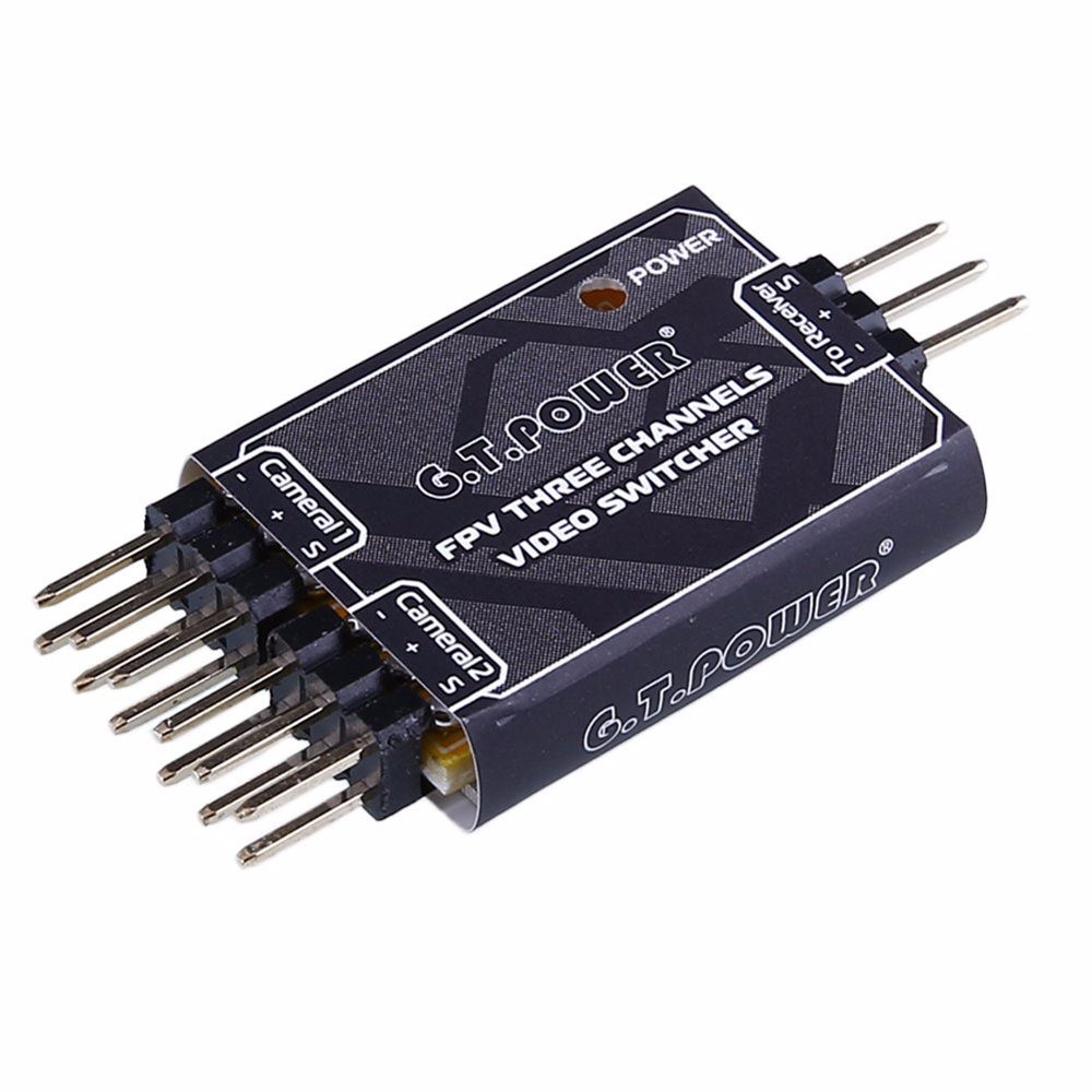 3 Channel Switcher 3 channel Video Camera Switch