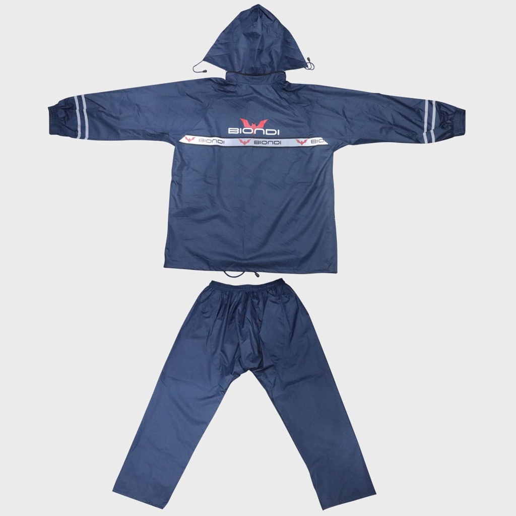 STELAN MANTEL JAS HUJAN BAHAN TASLAN TEBAL ORIGINAL BIONDI - Titanmotorsport