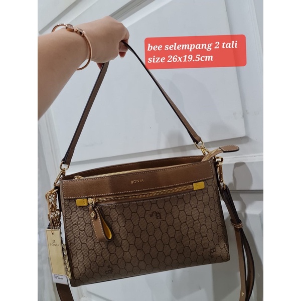 NEW TAS BONIA BEE 2 TALI ORIGINAL 100%