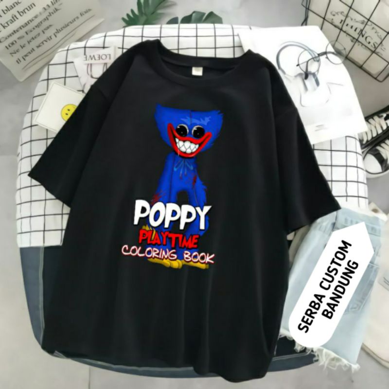 KAOS ANAK HUGGY WUGGY POPPY PLAYTIME