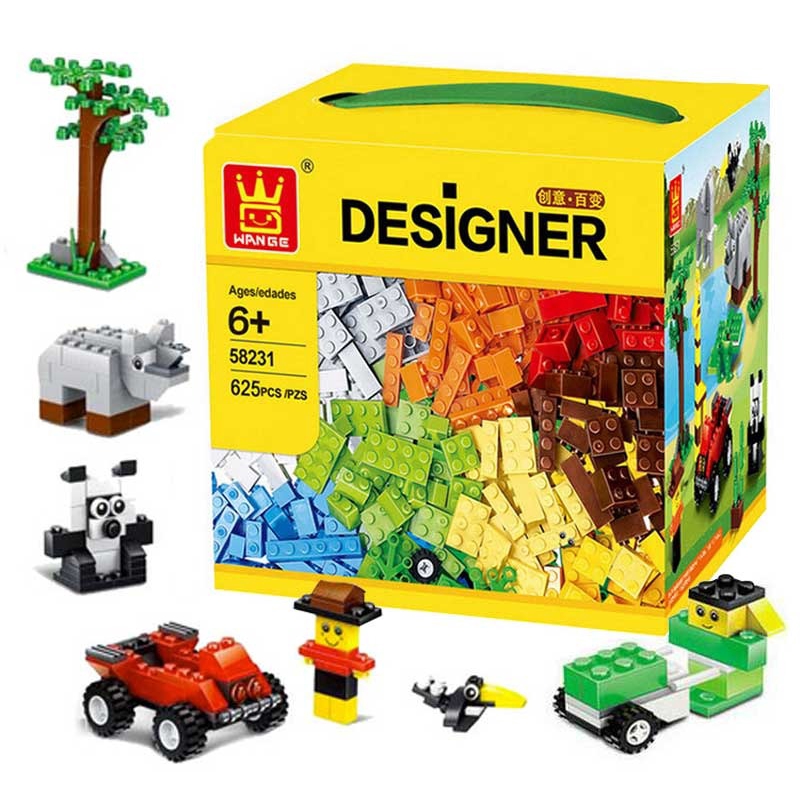 SHTOYS - MAINAN ANAK LEGO CLASSIC WANGE DESIGNER 625PCS & PANLOS 626 PCS