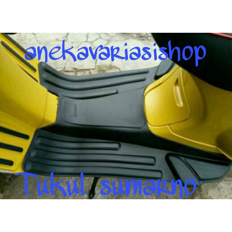 Karpet Vespa matic LX  dan S  / aksesoris Vespa