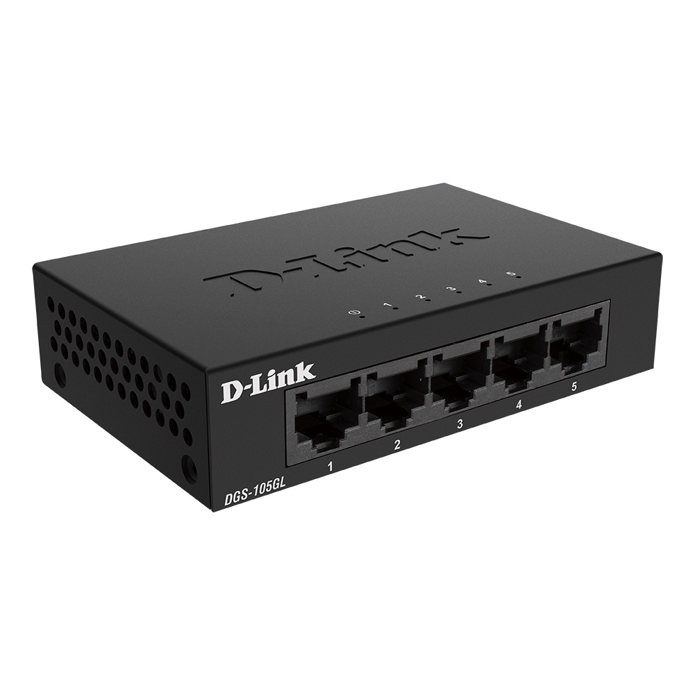 D-LINK DGS-105GL 5-port Gigabit Switch Metal Case Dlink DGS-105 GL