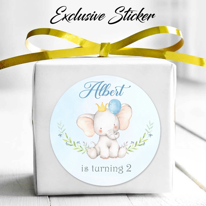 

50 STIKER / STICKER ANIMALS 2-13 ULANG TAHUN / ULTAH / BIRTHDAY