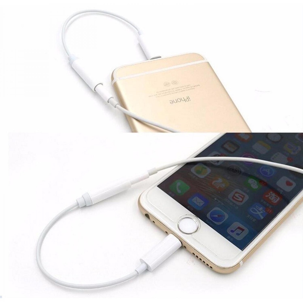 Kabel Lightning ke 3.5mm Headphone for iPhone 7/8/X - JH-001