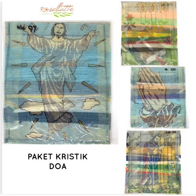 PAKET KRISTIK KRUISTEK DOA TUHAN YESUS ALKITAB