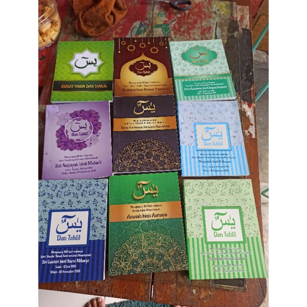 buku Yasin dan tahlil 148 halaman