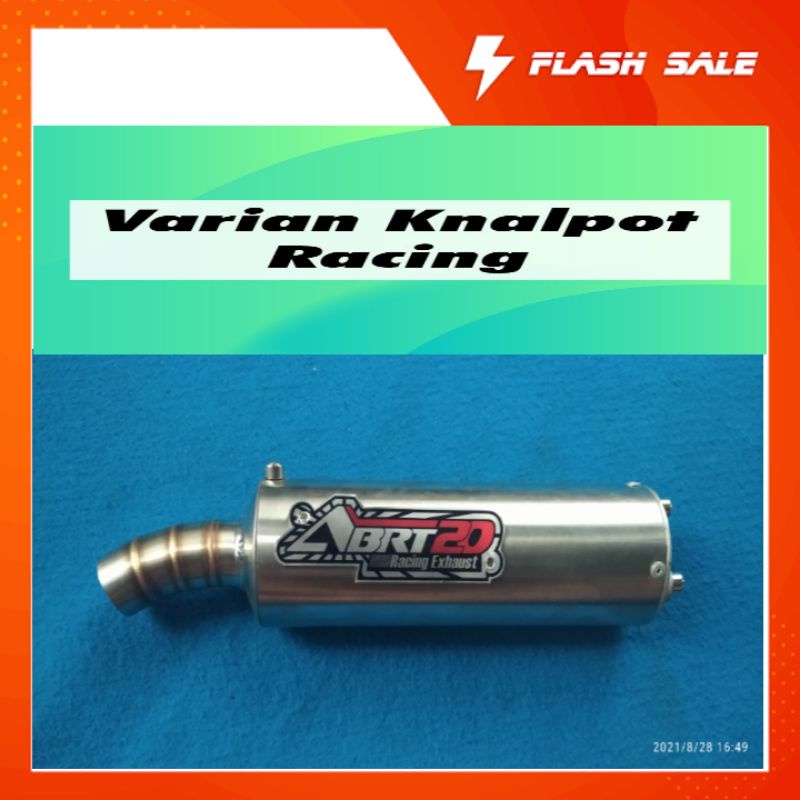 Silincer tabung abrt20 stainlis Satria 2 tak FIZ R  stainless ABRT20