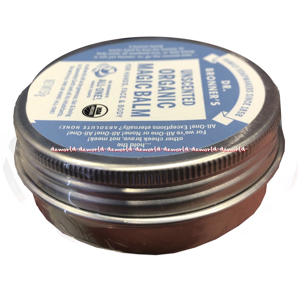 Dr Bronner's Unscented Organic Magic Balm 57gr Melembutkan Kulit Bayi Dewasa Dr Broner