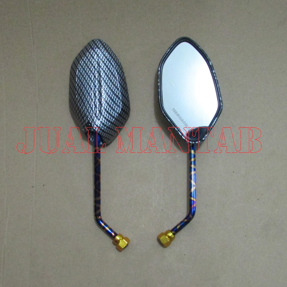 Spion Carbon Honda Tangkai Panjang BGXX Murah Laris