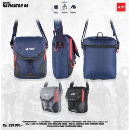 Tas Selempang Rei Navigator 04 A6 20284 Original-ARS