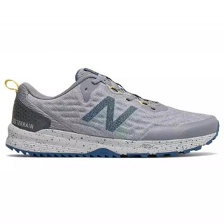 tshsggh sepatu new  balance  trail nitrel v3 grey blue 