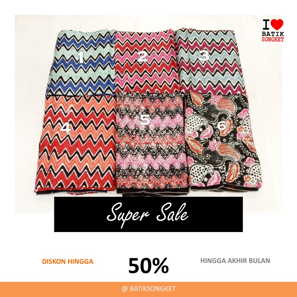 SALE VISCOS 3 DIMENSI bahan kain batik cap viscose viskos