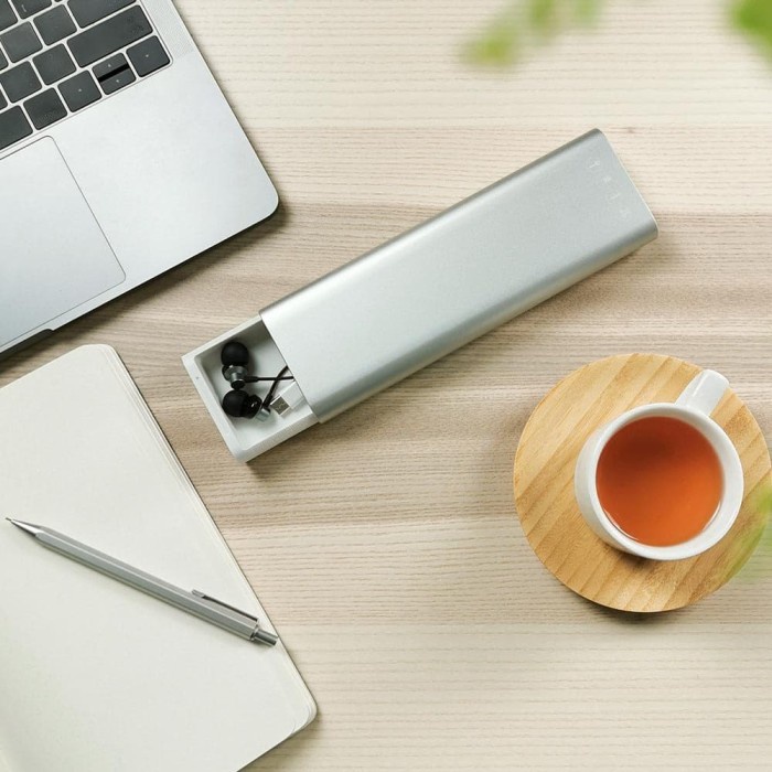 

File-Box- Youpin Miiiw Metal Stationery Box Aluminum Alloy (Silver) -Box-File.