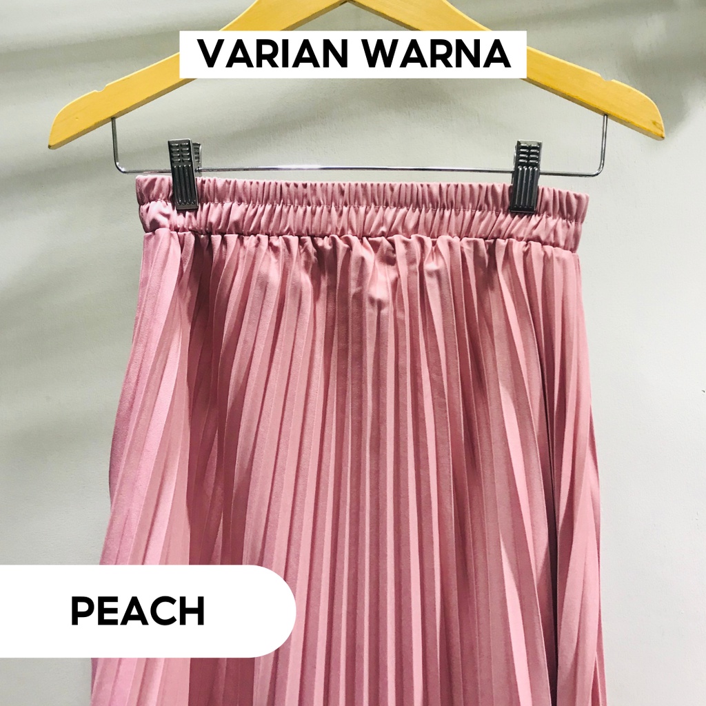 Rok plisket PREMIUM 100%TEBAL  / Rok payung /rok plisket terlaris/ kerja muslim/PLIETED SKIR